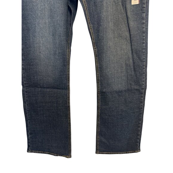 Signature NWT 38 x 32  Levi Strauss Mens Bootcut Jeans Denim - Picture 8 of 16